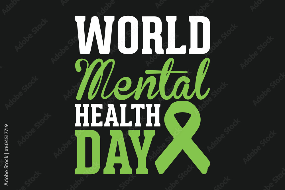 Fototapeta premium world mental health day
