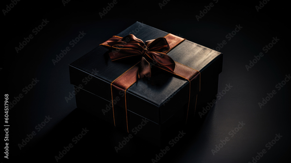 Beautiful luxury gift boxes. generative ai Beautiful luxury gift boxes. generative ai