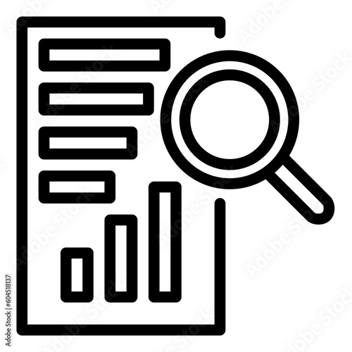audit line icon