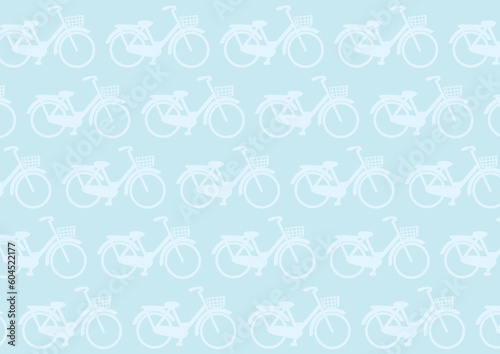 背景用の自転車柄ベクターイラスト