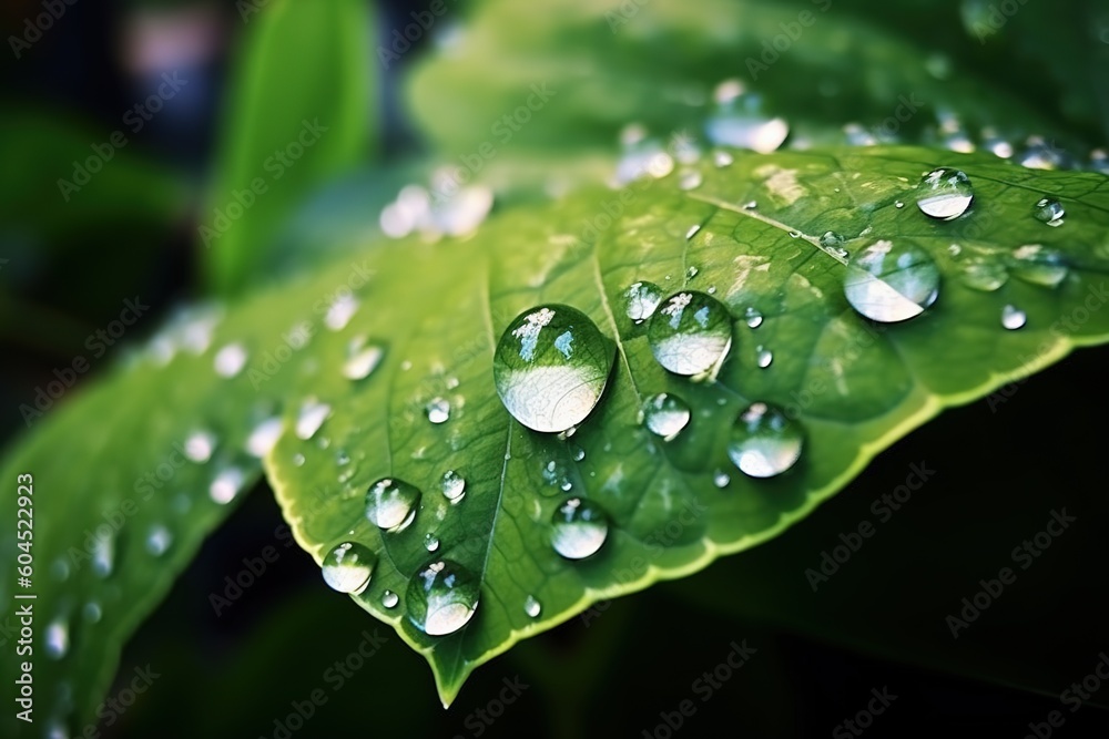Beautiful Transparent Rain Water Beautiful Transparent Rain Water