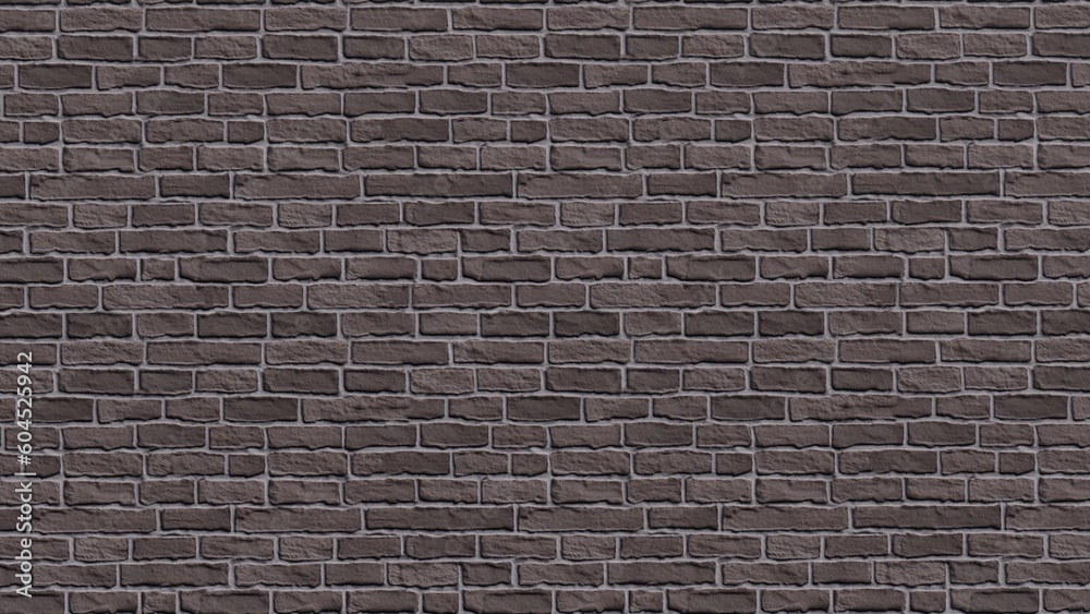 Obraz premium Brick pattern light brown wall