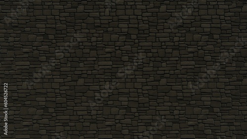 Stone pattern dark brown background