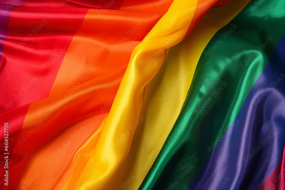 Free photo close up lgbt flag made with Generative AI Free photo close up lgbt flag made with Generative AI