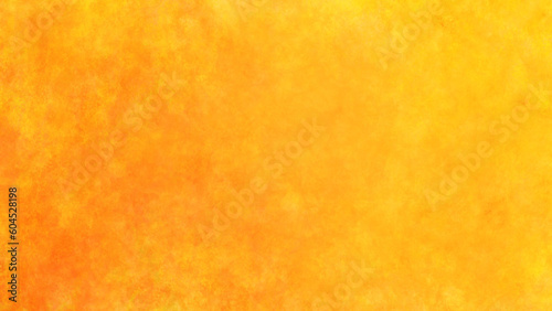 オレンジの水彩背景