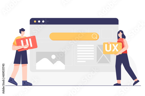 Web designers UI UX have to consider both aesthetics and ease of use that will confuse users.