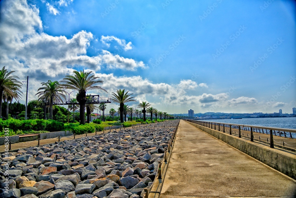 【神奈川】横須賀 馬堀海岸の風景 Stock Photo Adobe Stock