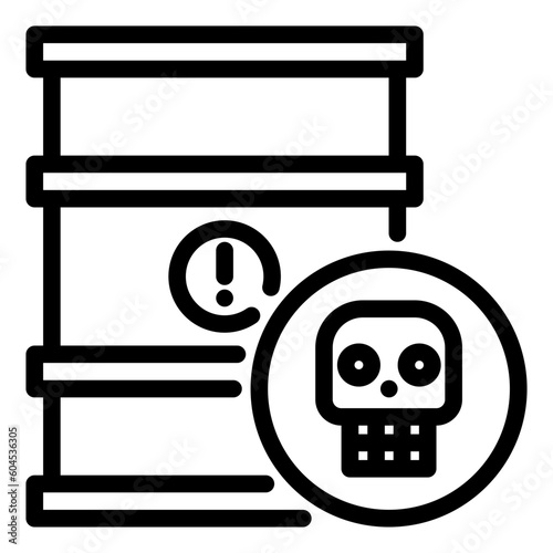 Poisonous Waste Drum