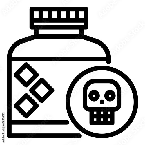 Poisonous Waste Jar