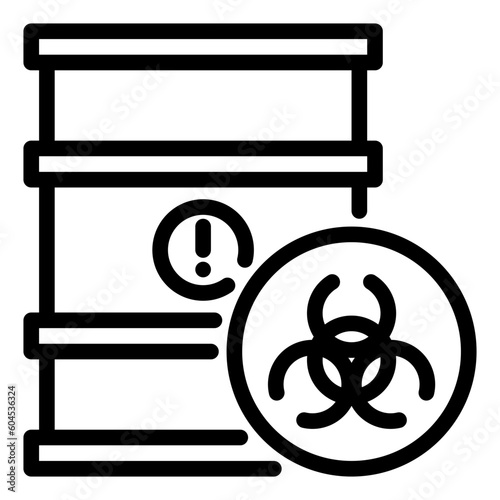 Biohazard Waste Drum