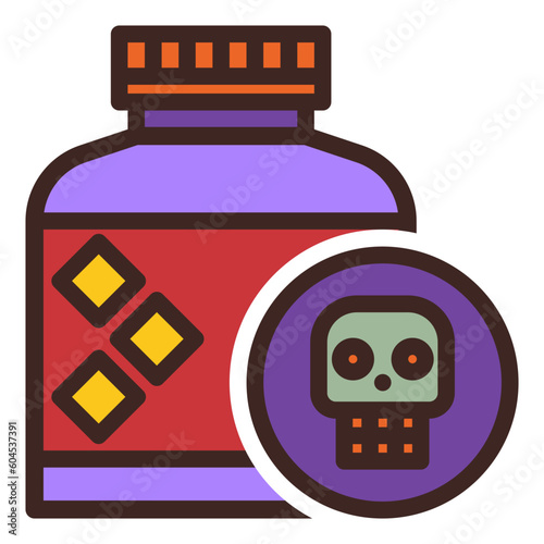 Poisonous Waste Jar