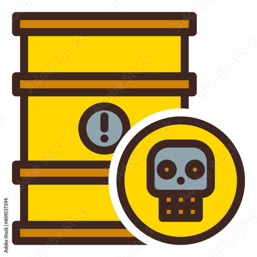 Poisonous Waste Drum