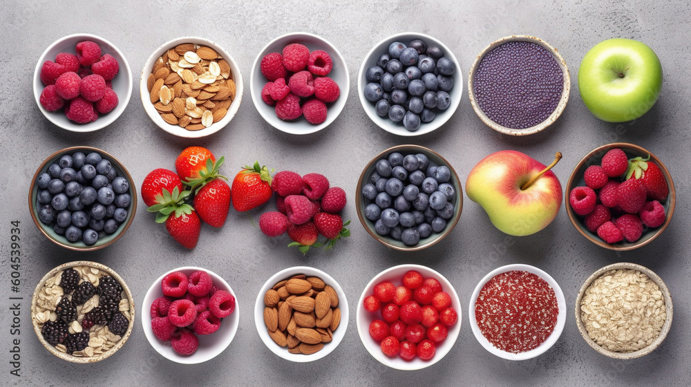 Clean healthy food of fruits Clean healthy food of fruits