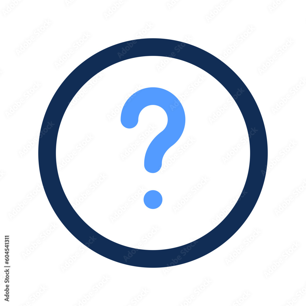 question outline color icon question outline color icon