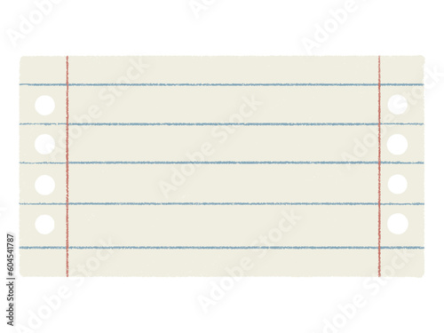 Cute paper stickers for notes. Rough, sloppy texture. Digital Bullet Journal.