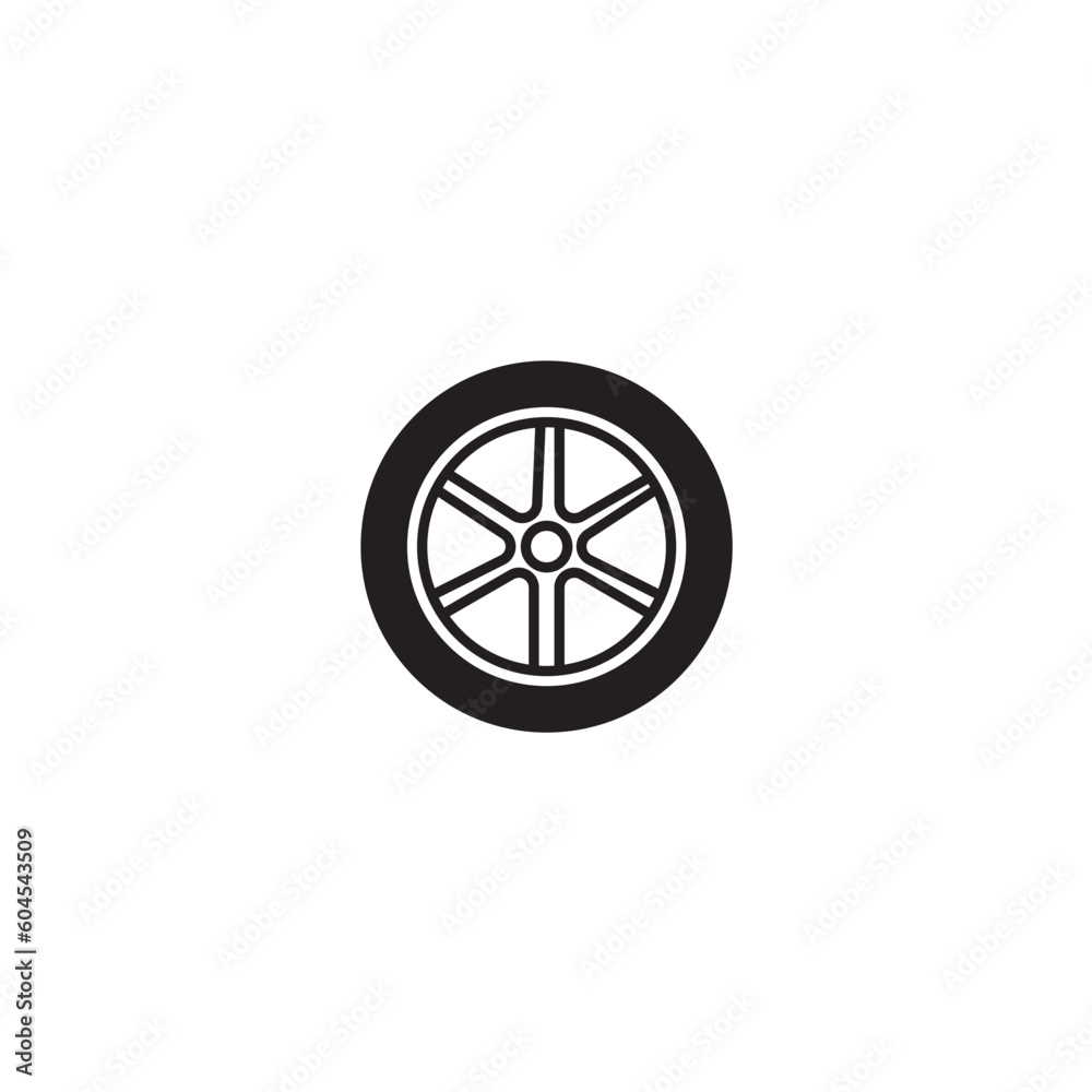 car wheel icon Tire service Alloy wheels icon for logo banner web app design - SVG File car wheel icon Tire service Alloy wheels icon for logo banner web app design - SVG File