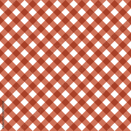 Octoberfest seamless checkered ornament. Bavarian plaid texture for wrapping paper, tableclocth. Germany traditional pattern. Oktoberfest background. Vector color illustration.