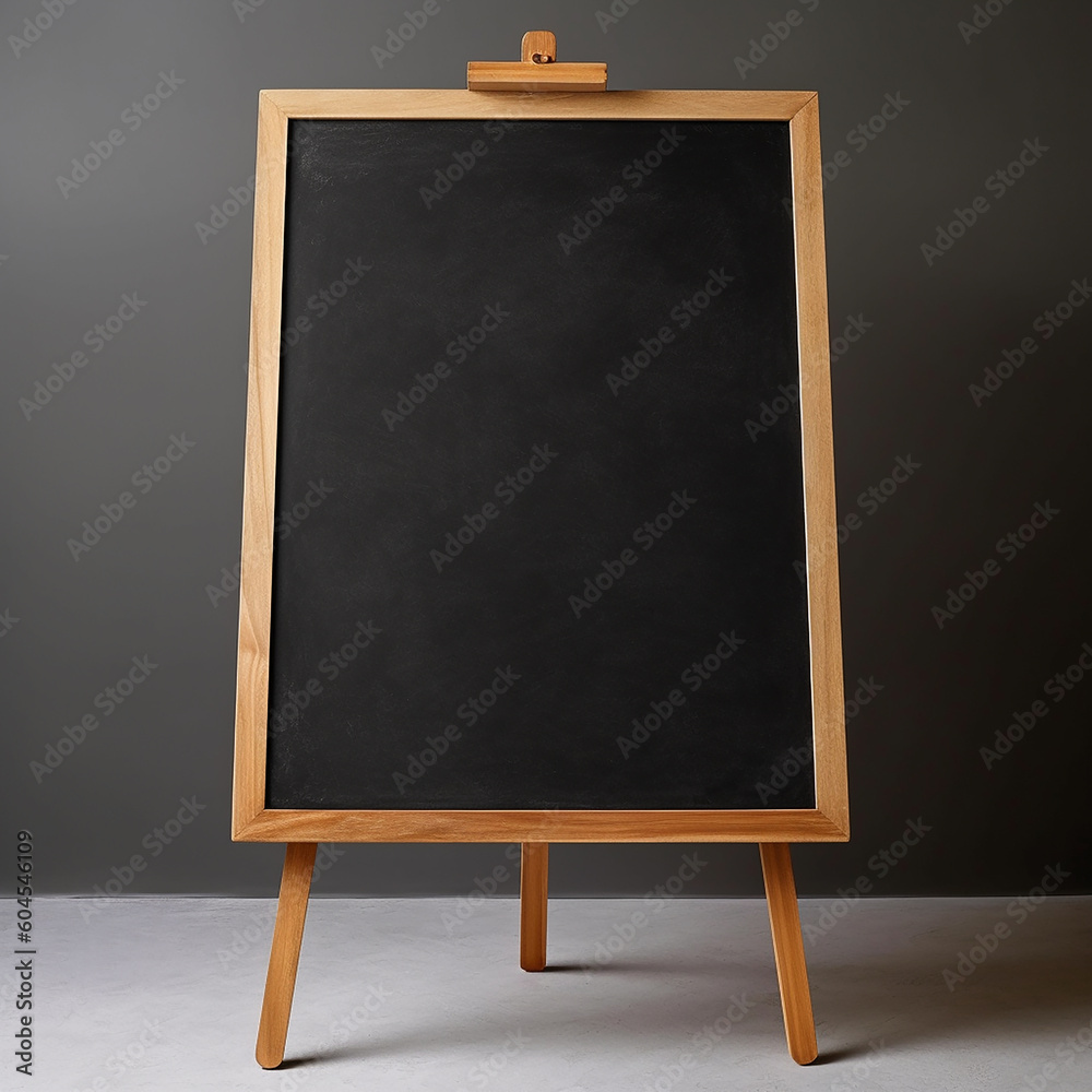 School board, sign board on black background - obrazy, fototapety, plakaty 