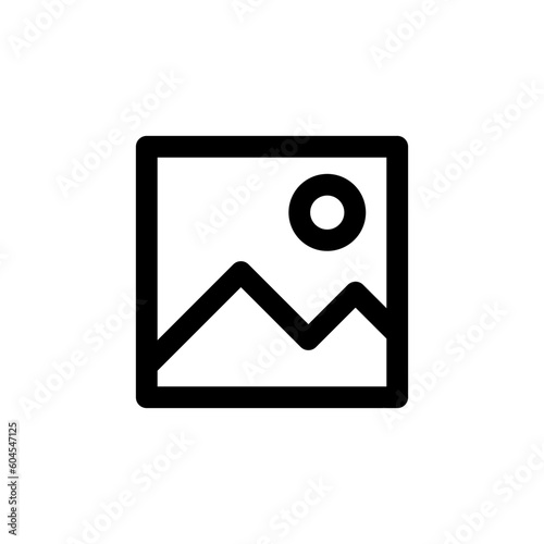 gallery icon vector. image photo album icon signs, picture symbol. web vector icon . line outline