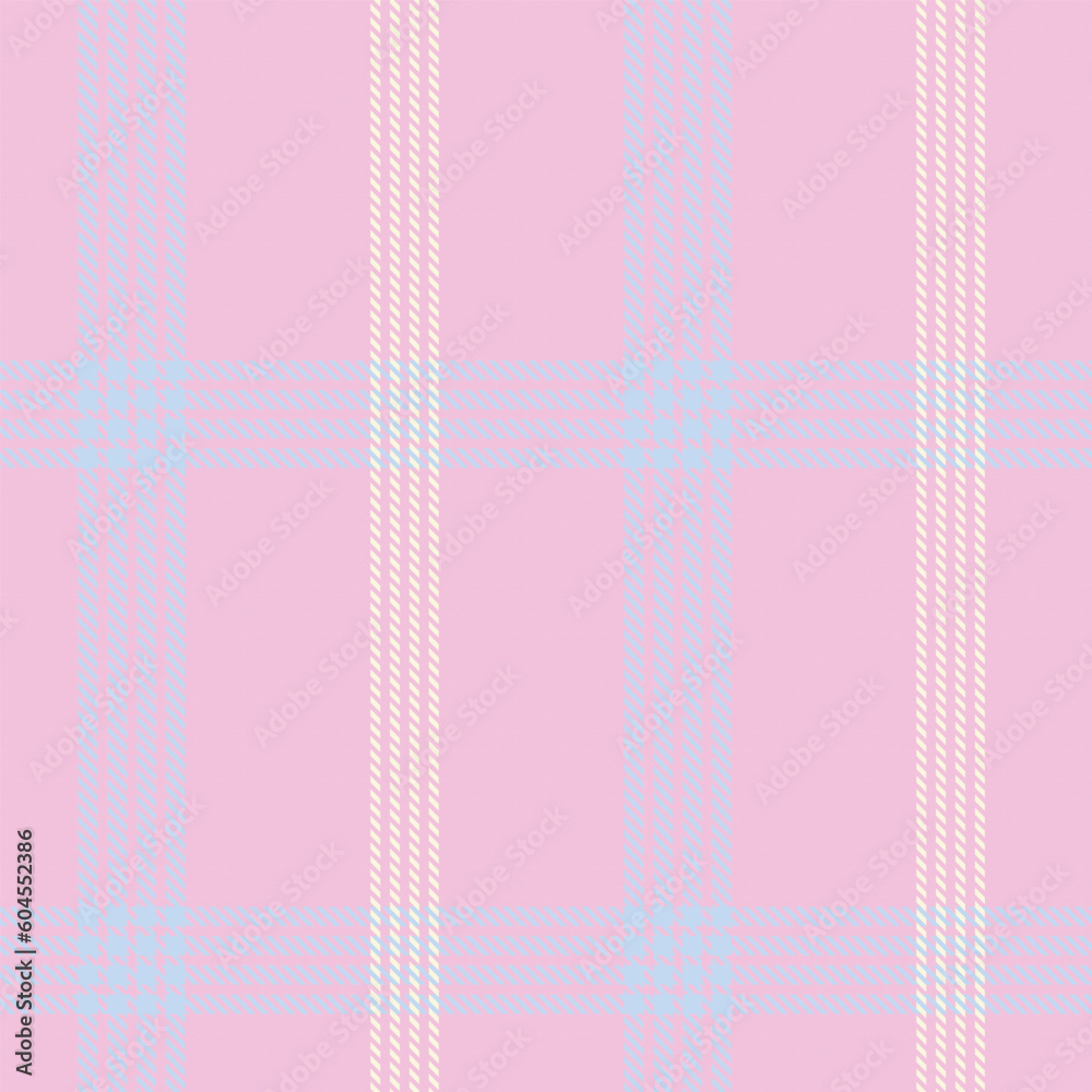 Pastels Classic Plaid textured Seamless Pattern