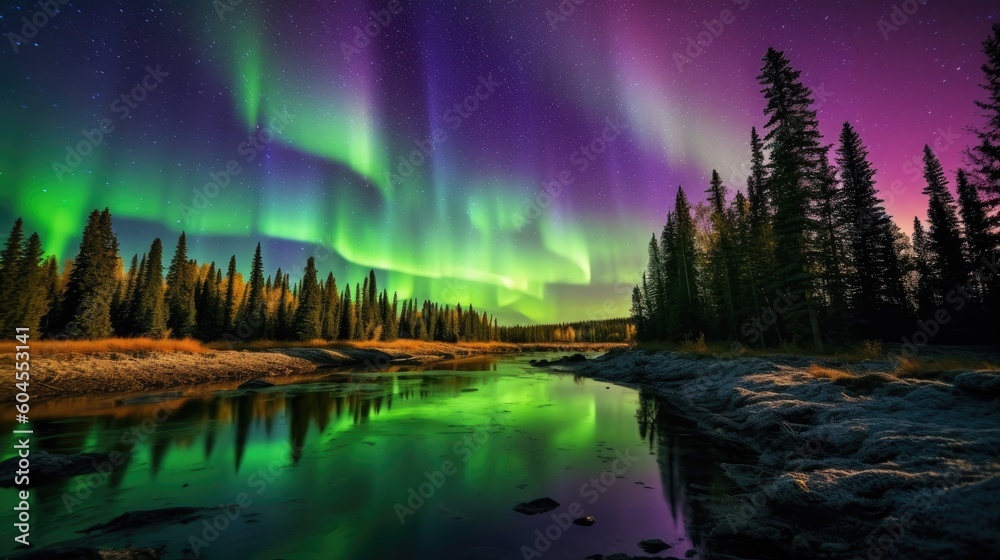 Celestial Symphony: Embracing the Mesmerizing Aura of the Aurora Light