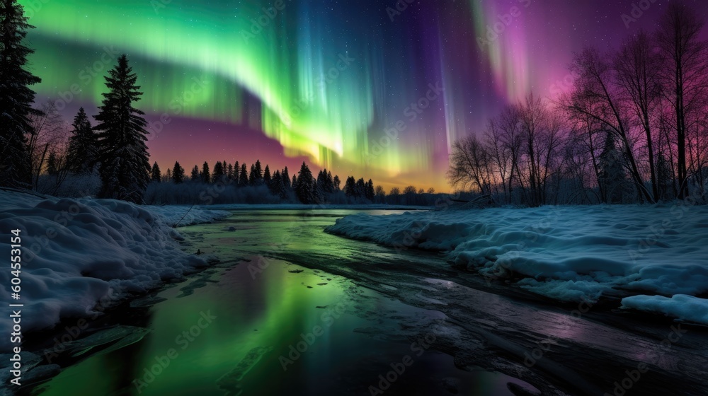 Dance of Radiant Colors: Exploring the Enchanting Aurora Light