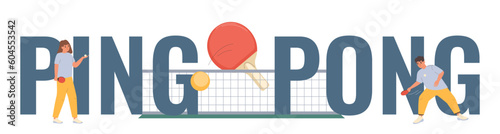 Ping Pong Text