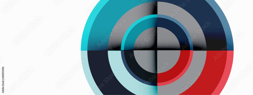 Circle trendy minimal geometric abstract background. Vector Illustration For Wallpaper, Banner, Background, Card, Book Illustration, landing page Circle trendy minimal geometric abstract background. Vector Illustration For Wallpaper, Banner, Background, Card, Book Illustration, landing page