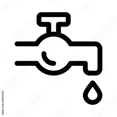 faucet line icon