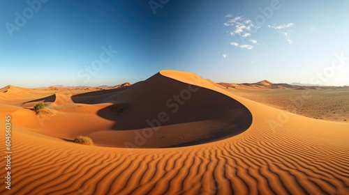 sand dunes in desert