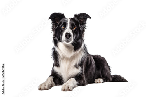 border collie sitting