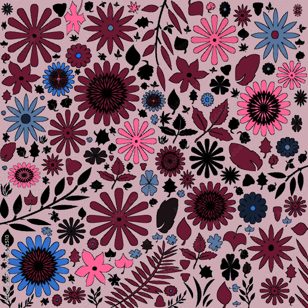 seamless floral pattern seamless floral pattern