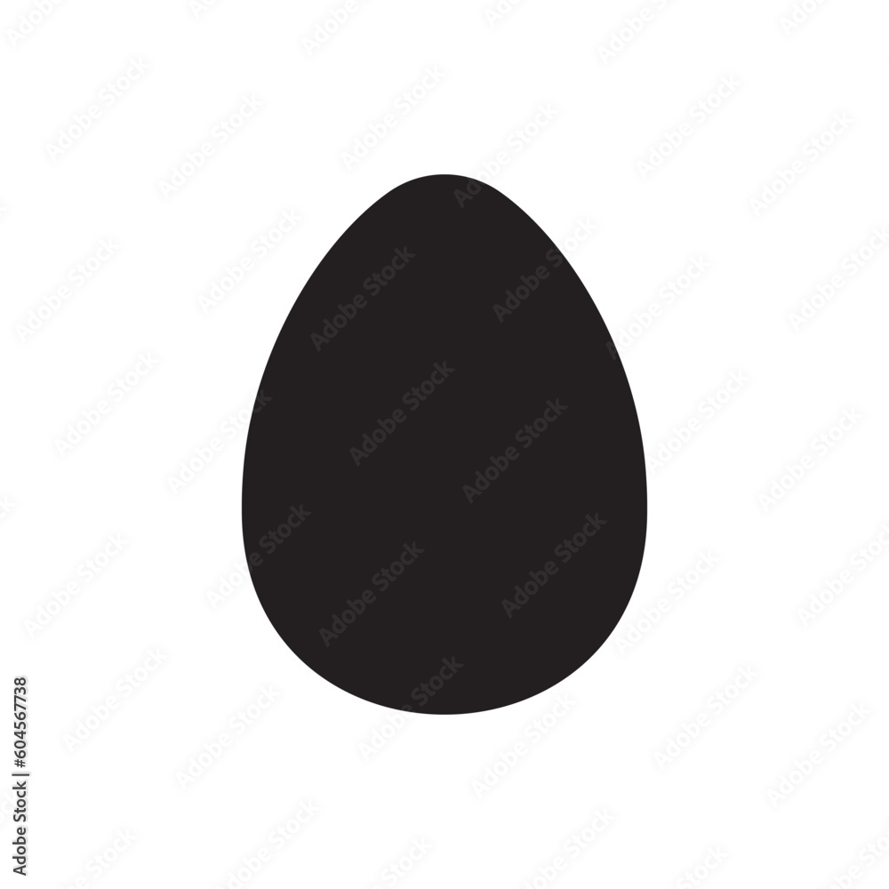 Egg vector icon. Egg flat sign design. Egg symbol pictogram. UX UI icon Egg vector icon. Egg flat sign design. Egg symbol pictogram. UX UI icon