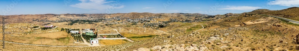 Panorama of Al- tafilah city and danna mountains- afra hot water
مدينة الطفيلة وجبال محمية ضانا الرائعة وبحيرة لوط عليه السلام