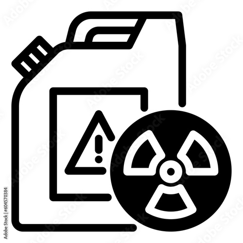 Radioactive Waste Jerrycan