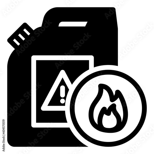 Flammable Waste Jerrycan