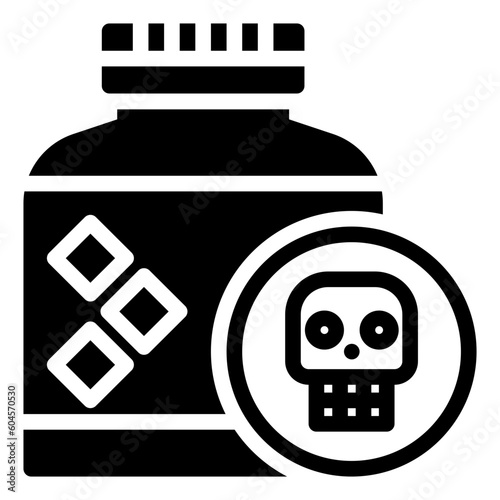 Poisonous Waste Jar
