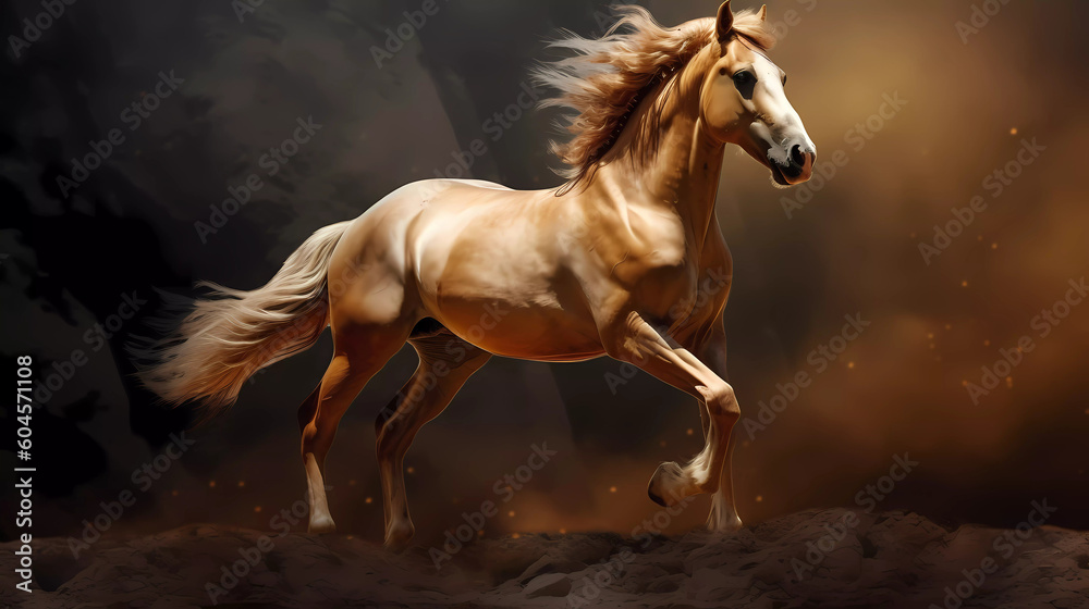 In a captivating display of tranquility, a horse stands serenely, emanating an aura of calm strength. Its statuesque figure exudes grace and poise. In a captivating display of tranquility, a horse stands serenely, emanating an aura of calm strength. Its statuesque figure exudes grace and poise.