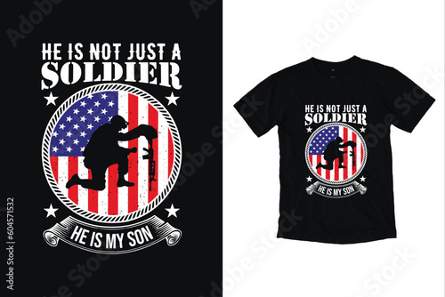 Proud U.S military memorial day premium vector t shirt design, Us army veteran t shirt design, veteran remember and honor design, solder hero t shirt designs, Veteran vector t shirt deisgn template

