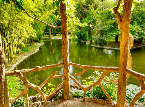 Gardens at Lordship of Bertiz, Bertiz Natural Park, Oieregi, Navarra Nafarroa, Spain photo