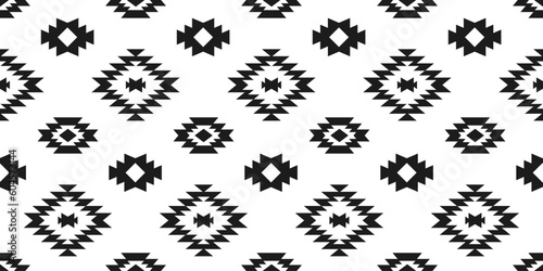 Southwestern Aztec Seamless Pattern. Navajo Print 