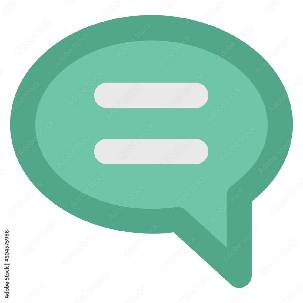 Chat balloon line icon design Chat balloon line icon design