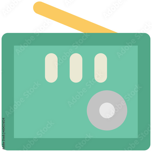 Internet service with wireless wifi router, outline icon for apps and websites