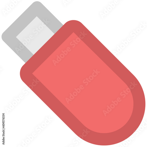 Memory stick usb bold line icon