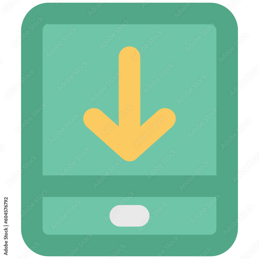 Icon of a monitor bold line design Icon of a monitor bold line design