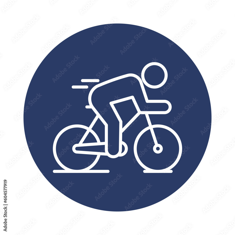 cycling, bicycle, hill, mountain, tree, cycling ride icon