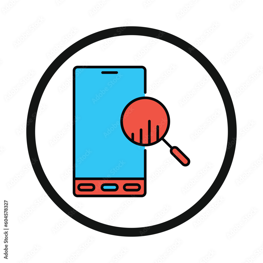 mobile, seo, search, graph, mobile grow search icon mobile, seo, search, graph, mobile grow search icon