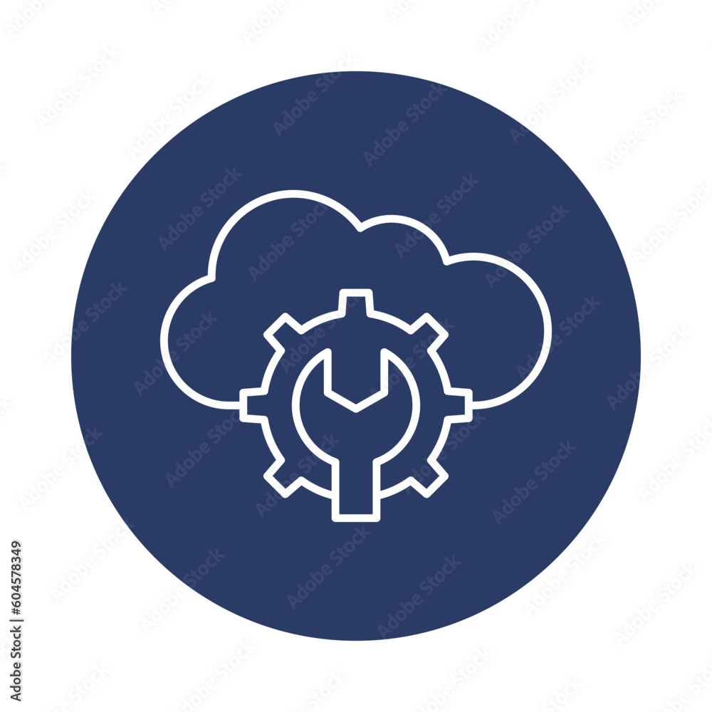 cloud, setting, gear, maintenance , cloud setting icon cloud, setting, gear, maintenance , cloud setting icon