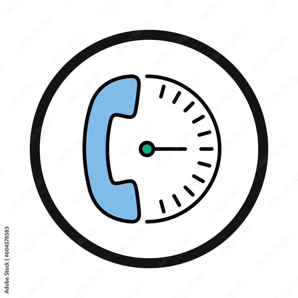 call, time, speed, fast call services icon call, time, speed, fast call services icon
