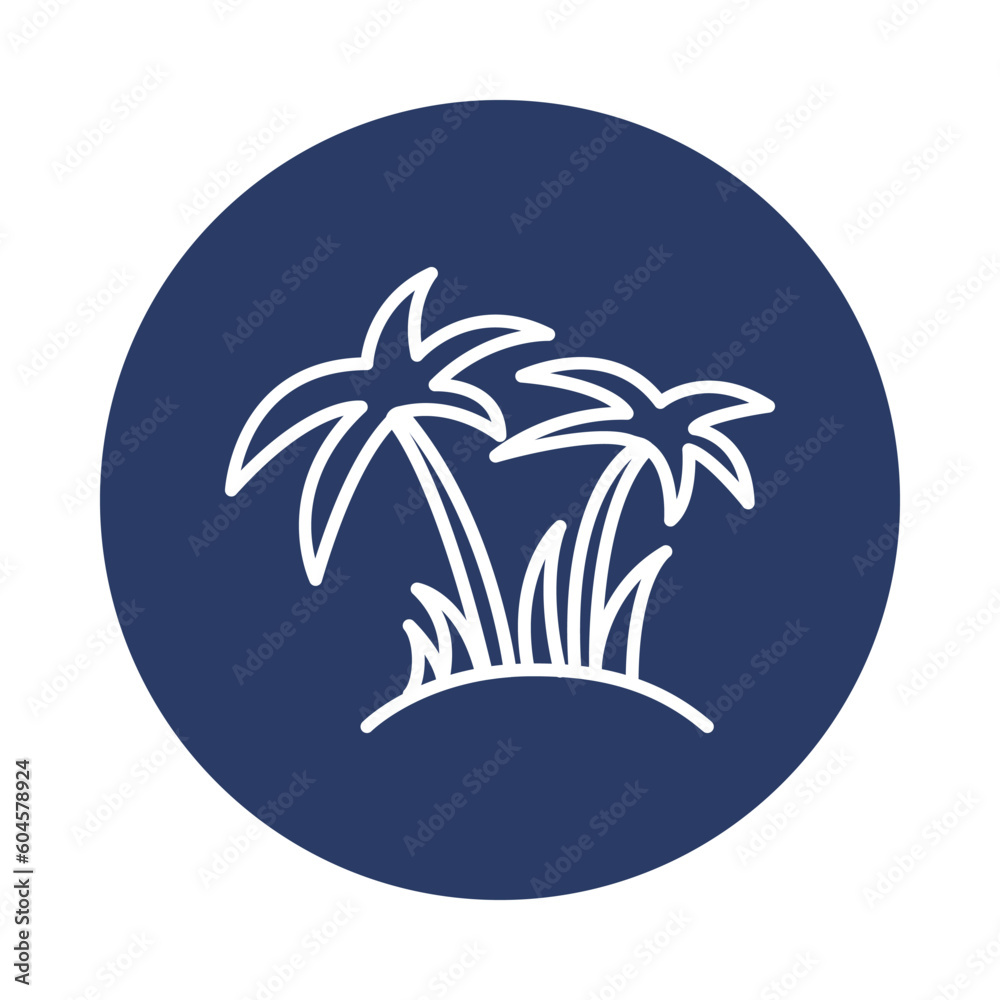 tree, summer, ocean tree, palm tree, ocean tree icon